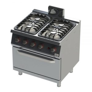 GKF7020 – 4 Brülörlü Gazlı Kuzine Fırınlı